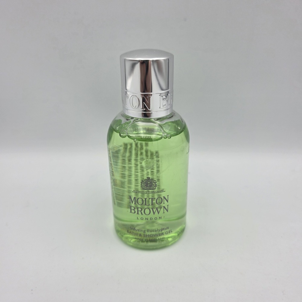 Molton‎ Brown Infusing Eucalyptus Bath & Shower Gel 3.3 fl oz Large Travel New